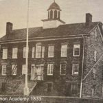 Old stone Vernon academy, late 1800s